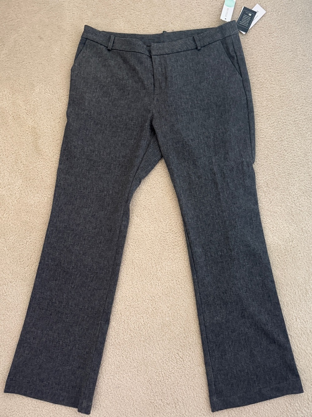 Kut from the Kloth Charcoal Boot Cut Dress Pants